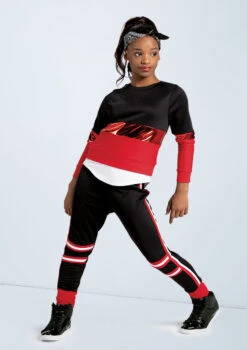 Weissman Turn Up The Music 11 Weissman Turn Up The Music -dance costume 12525 red 4782 12571.1678887474