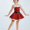 Weissman Santa Baby -dance costume 12589 red 1176 25401.1674951917