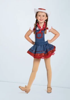 Weissman Cotton Eye Joe -dance costume 13043 red 8537 0797 T 14506.1698815293