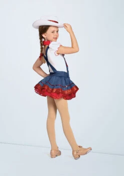 Weissman Cotton Eye Joe -dance costume 13043 red 8617 29771.1678887625