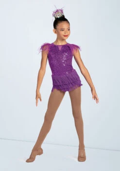Weissman Don't Stop -dance costume 13147 electricpurple 5842 0901 T 30065.1698815293