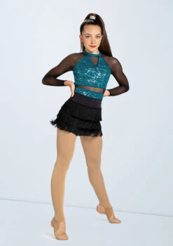 Weissman Where Have You Been Skirt 10 Weissman Where Have You Been Skirt -dance costume 13185 darkteal MT12611 black 6601 13301.1648856562