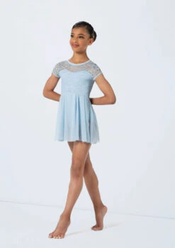 Weissman IDK You Yet -dance costume 13407 powder blue 2254 52237.1692401585