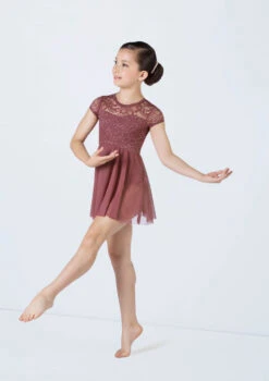 Weissman IDK You Yet -dance costume 13407 rosewood 4415 89335.1692401585