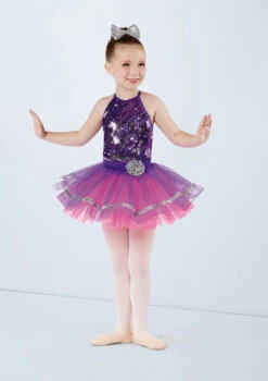 Weissman Speechless -dance costume 13420 grape 3624 11299.1690073626