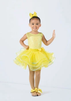 Weissman Wiggle Wiggle Wiggle -dance costume 13602 lemon 629 43901.1692401747