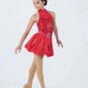 Weissman Into You -dance costume 14180 red 37099 37413.1695598199