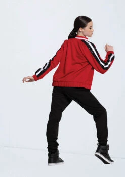 Weissman Sequin Striped Track Jacket 11 Weissman Sequin Striped Track Jacket -dance costume 14311 red SH11076 black 14323 black 5400 80417.1694130927