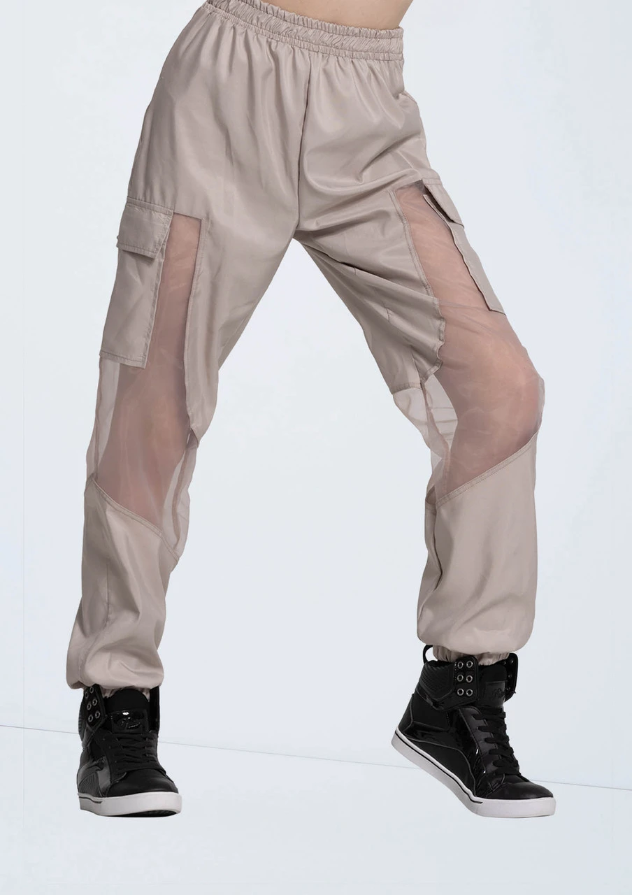 Weissman Sheer Inset Cargo Pants 3 Weissman Sheer Inset Cargo Pants