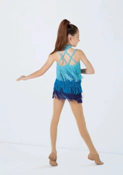 Weissman Electric Feel -dance costume 14338 marineblue 579 42442.1698816786