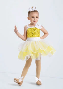 Weissman Jump Into Wow! -dance costume 14356 canary 6266 32154.1678889260