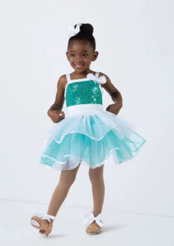 Weissman Jump Into Wow! -dance costume 14356 emerald 3784 35187.1692402330