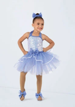 Weissman Songs -dance costume 14357 periwinkle 39933 67118.1698817150