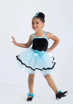 Weissman Oh, Pretty Woman -dance costume 14358 marine blue 1454 78381.1698713251