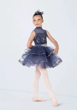 Weissman Rise And Shine 8 Weissman Rise And Shine -dance costume 14403 indigo 1893 64139.1698817150