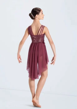 Weissman One -dance costume 14714 rosewood 6206 43926.1698818988