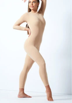 Intermezzo Long Sleeve Turtle Neck Catsuit -dance costume 4685 snd front 1t 59393.1698808413