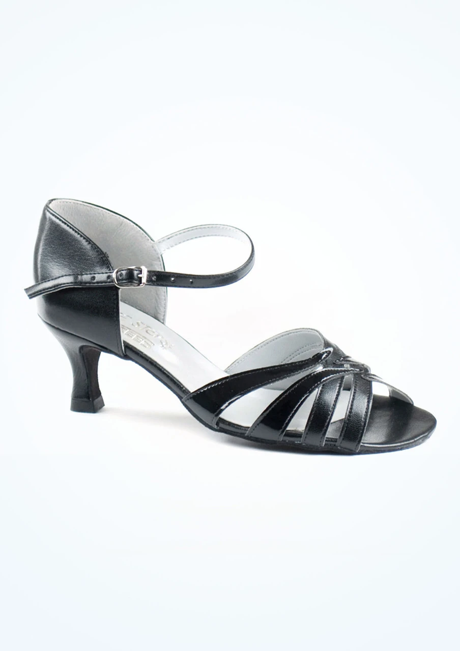 Dancesteps Waltz Dance Shoe 2" - Black 3 Dancesteps Waltz Dance Shoe 2" - Black