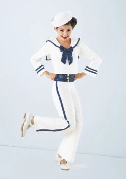 Weissman Bon Voyage Trouser 5 Weissman Bon Voyage Trouser -dance costume 7 10408 weissman bon voyage trouser white front T 07875.1698840248