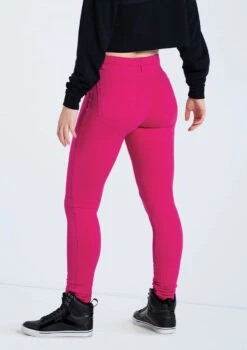 Weissman Mid Rise Bold Color Jeggings 14 Weissman Mid Rise Bold Color Jeggings -dance costume AH11509 black AH10247 lipstick 098 09595.1678890506