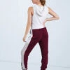 Weissman Sporty Mesh Jogger Pants 1 Weissman Sporty Mesh Jogger Pants -dance costume AH11754 blackcherry 6744 69697.1648856767