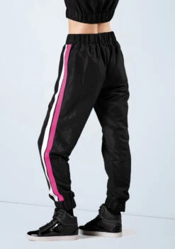 Weissman Side Stripe Joggers -dance costume AH12404 cerise 16171 70575.1698840265