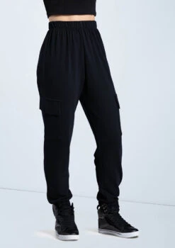 Weissman French Terry Cargo Pants -dance costume AH12728 black 067 15980.1678890683