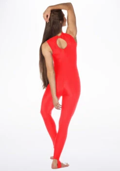Alegra Shiny Rhona Unitard -dance costume ALC0291 BACKM RED 36811.1678871264