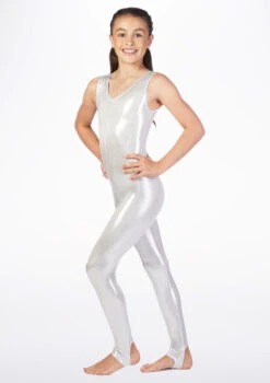 Alegra Girls Metallic Deanna Unitard -dance costume ALC5216 MAIN MSL 70852.1678871324