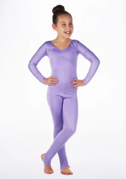 Alegra Girls Shiny Blaine Catsuit -dance costume ALC5290 MAIN AME 51187.1675211017