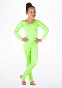 Alegra Girls Shiny Blaine Catsuit -dance costume ALC5290 MAIN FGR 34626.1675211025