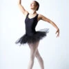 Alegra Pull On Practice Tutu -dance costume ALG0219 BLK FRONT 1 60559.1678872507