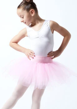 Alegra Girls Pull On Practice Tutu -dance costume ALG5219 PNK FRONT 1T 71935.1693524145