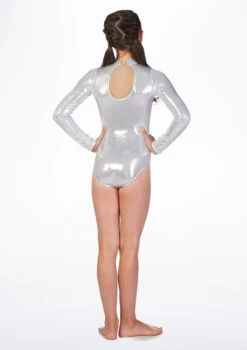 Alegra Girls Metallic Ashlyn Leotard -dance costume ALL5211 MAIN MSL 69859.1678874183