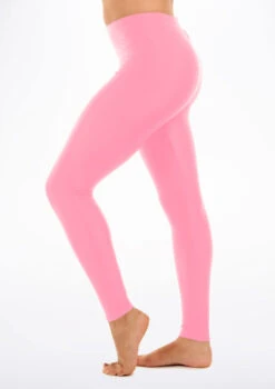 Alegra Shiny Footless Leggings -dance costume ALP0204 MAIN PNK 17778.1678874983