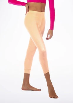 Alegra Shiny Crop Leggings -dance costume ALP0206 MAIN FLE 80484.1678875058