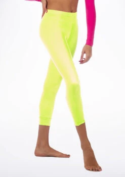 Alegra Shiny Crop Leggings -dance costume ALP0206 MAIN FYE 18778.1678875058