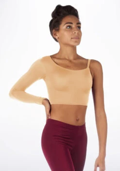 Alegra Shiny Echo Dance Top -dance costume ALS0252 MAIN FLE 49325.1678877653