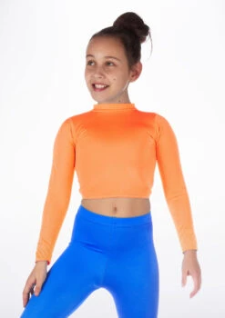 Alegra Girls Shiny Raya Dance Top -dance costume ALS5267 MAIN FOR 35529.1688166931