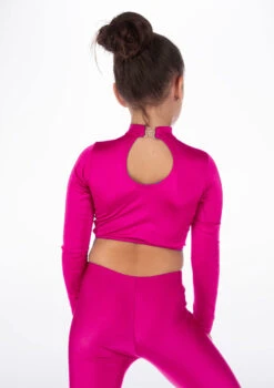 Alegra Girls Shiny Raya Dance Top -dance costume ALS5267 MAIN MAG 45267.1678878576