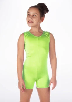 Alegra Girls Shiny Hotpant Unitard 38 Alegra Girls Shiny Hotpant Unitard -dance costume ALU5235 MAIN FGR 05593.1678879783