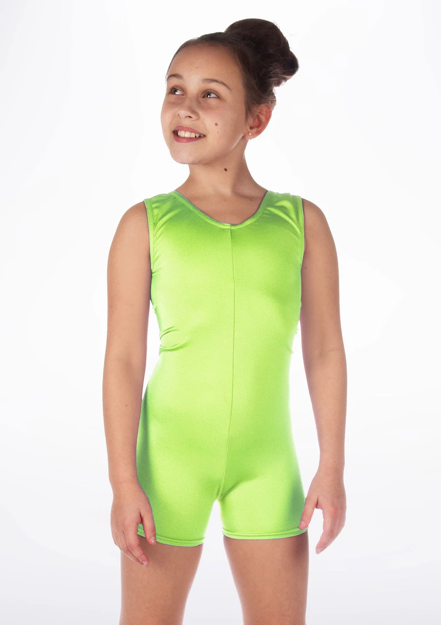 Alegra Girls Shiny Hotpant Unitard 19 Alegra Girls Shiny Hotpant Unitard - Image 17