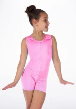 Alegra Girls Shiny Hotpant Unitard 40 Alegra Girls Shiny Hotpant Unitard -dance costume ALU5235 MAIN FPK 70931.1678879783