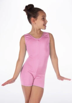 Alegra Girls Shiny Hotpant Unitard 36 Alegra Girls Shiny Hotpant Unitard -dance costume ALU5235 MAIN PNK 84251.1678879783