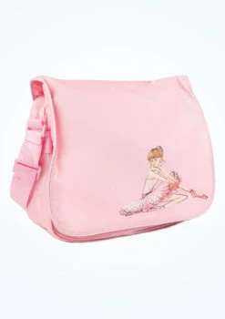Bloch Ballerina Shoulder Dance Bag -dance costume BL A322 MAIN PNK T 89802.1696548416