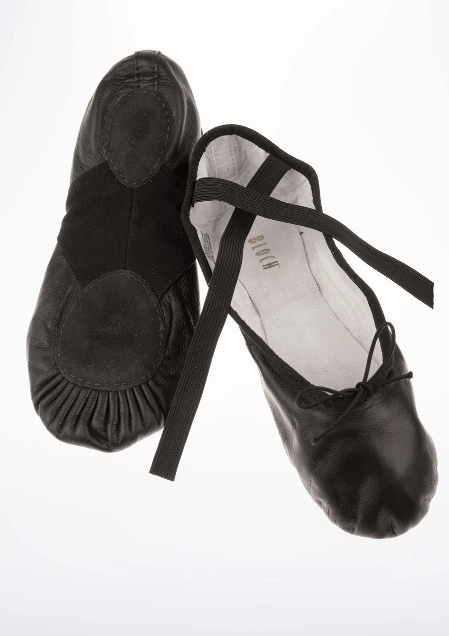 Bloch Prolite Split Sole Leather Ballet Shoe - Black 4 Bloch Prolite Split Sole Leather Ballet Shoe - Black - Image 2