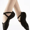 Bloch Prolite Split Sole Leather Ballet Shoe - Black