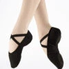 Bloch S0277L Split Sole Canvas Ballet Shoe - Black -dance costume BL277 MAIN BLK 83945.1678926197