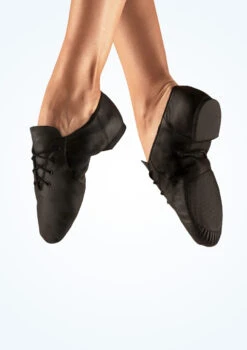 Bloch Split Sole Jazz Shoe - Black -dance costume BL405 LEGMAIN T 34933.1698801003