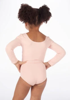 Bloch Girls Long Sleeve Cotton Leotard 11 Bloch Girls Long Sleeve Cotton Leotard -dance costume BLCL5409 BACKM PNK 51516.1678880562